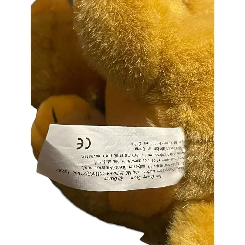New Disney Store The Lion King Young Baby Simba Plush Stuffed Animal Toy Small